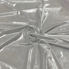 Трико с тонким покрытием, 150 см ширина, непрерывный крой, растягивается в 4 направлениях, спандекс, лайкра ткань купальники, танцевальные костюмы бифлекс блестящий