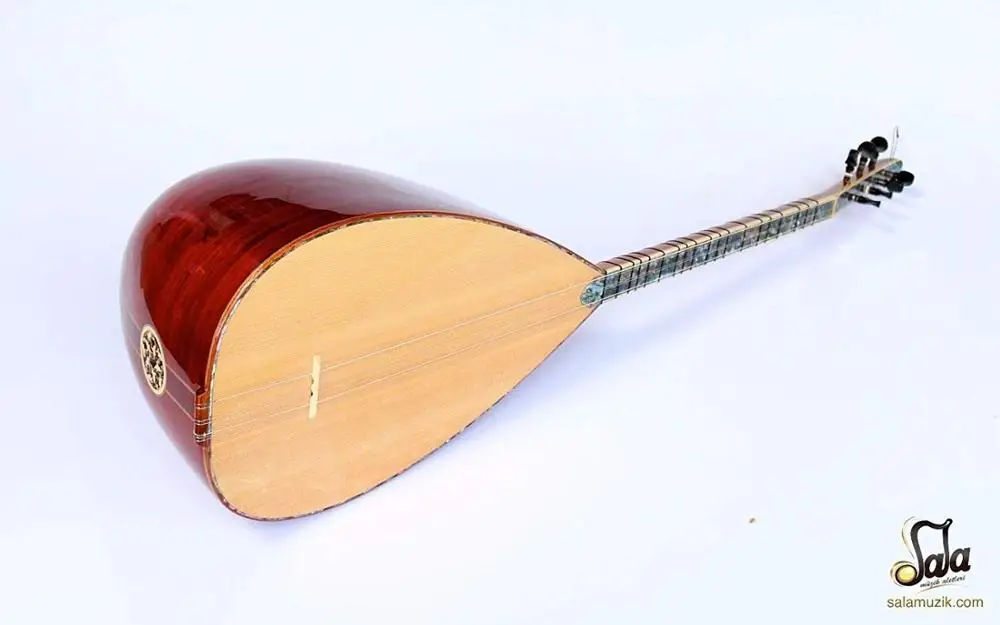 Концертное качество турецкий короткий шейный PADAUK BAGLAMA SAZ OSS-355