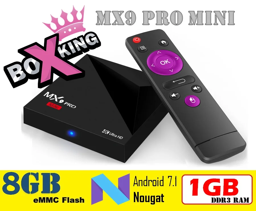 

Mx9 Pro Mini RK3328 Quad-Core Android 7.1 Wifi 2.4G 1GB Ram 8GB Rom Set Top TV Box (A5X Plus Mini A5X Max Plus Z28 A95X R2) -0-