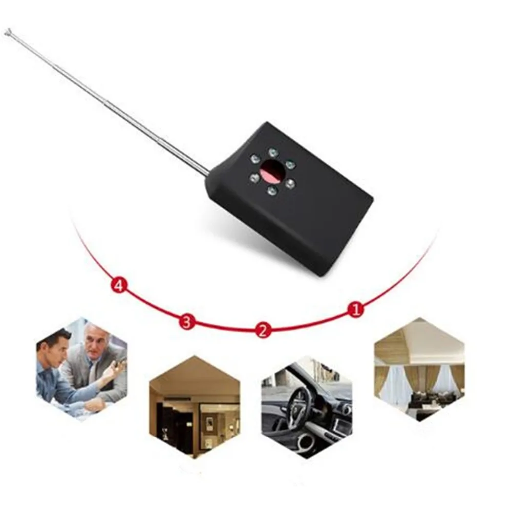 Новый лазерный антишпионский детектор скрытая камера GSM обнаружение звуковых