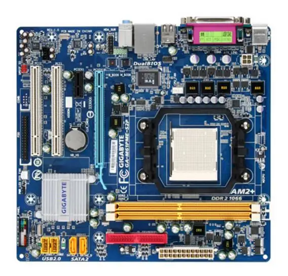 For Gigabyte GA-M61PME-S2P Original Used Desktop Motherboard M61PME-S2P AM2 DDR2 USB2.0 SATA2 | Компьютеры и офис