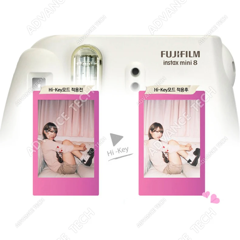 Натуральная компактная Fuji Fujifilm Instax Mini 8 Камера Мгновенной Печати регулярные