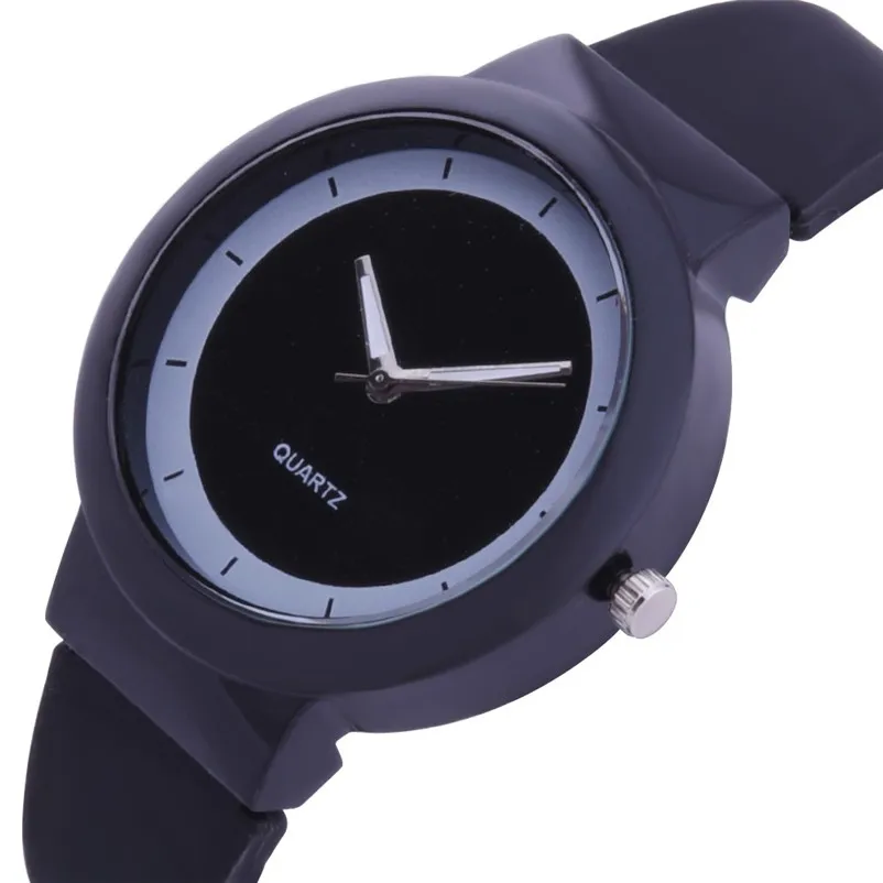Fashion women watches bracelet watch ladies Silicone Band Analog Quartz Round Wrist Watch Watches clock Relogio Masculino S20 (10)