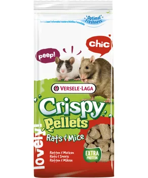 

VERSELE-LAGA корм для крыс и мышей Crispy Pellets Rats & Mice гранулированный, 1 кг