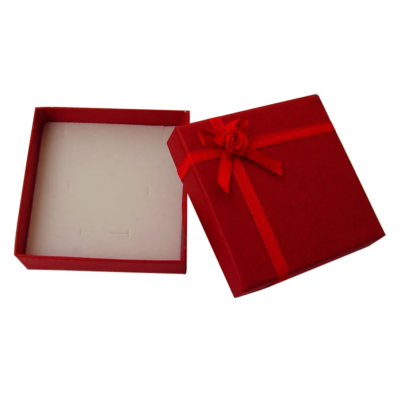 Подарочная коробка для ювелирных изделий 24 шт. 9x9x2 5 см|jewelry set box|ring boxring boxes wholesale |