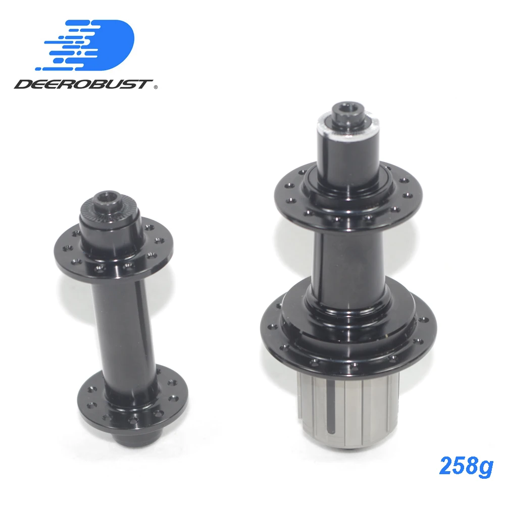 258G THE LIGHTEST ROAD BICYCLE HUBS DR301 SL BIKE HUBSET 20/24H BLACK 20 24 Holes Anti Bite