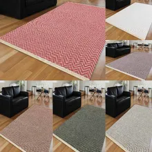 Else 6 цветов смещение линий зеленый, серый, фиолетовый, коричневый, белый, розовый волна противоскользящие килим моющиеся декоративные простые краски тканный ковер