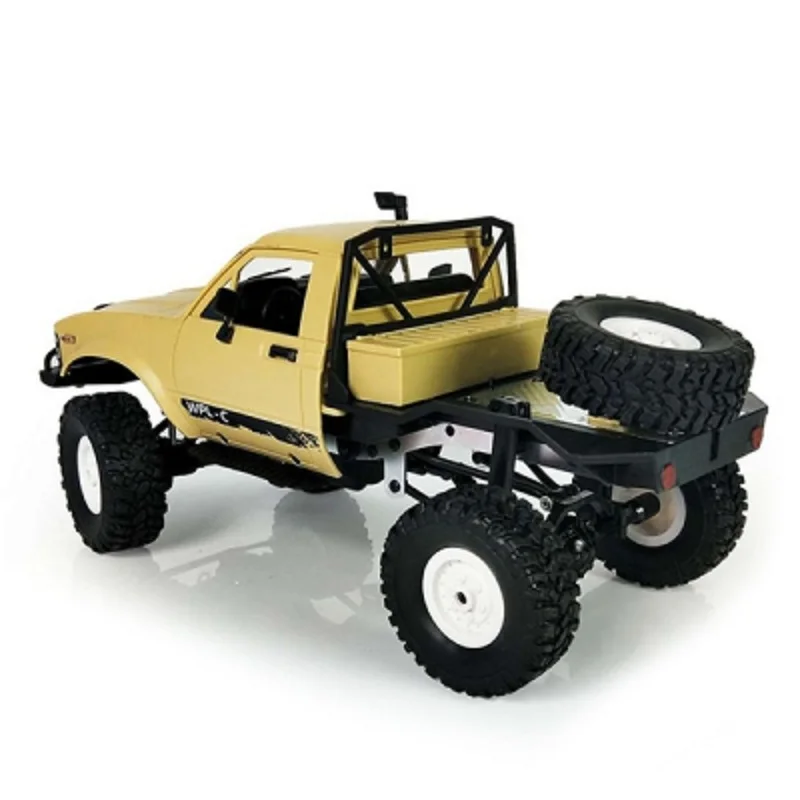 WPL C14 1:16 2 4G 2CH 4WD мини внедорожник RC автомобиль игрушка с металлическим шасси/TPR