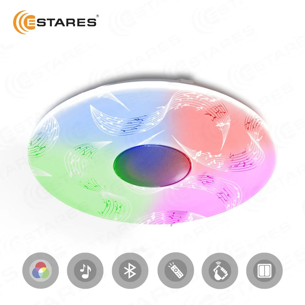 

ESTARES Controlled LED C light a-play 60W RGB R-530-SHINY-220V-IP20 (music column + remote control)