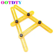 Measuring Instrument Ruler Angle-izer Template Tool Four-Sided Ruler Mechanism Slide