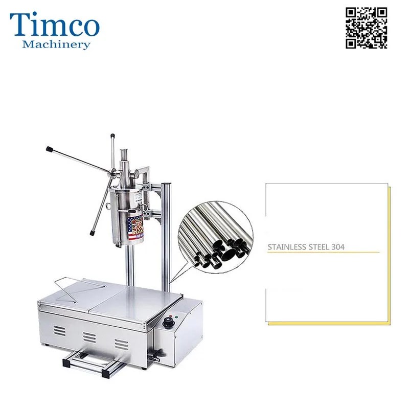 Churros machine 5L fryer 25L (2)