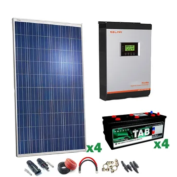 

Kit Solar 24v 1000w Inversor Hibrido