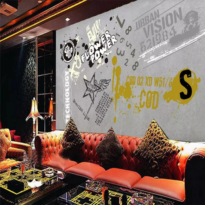 Vintage street graffiti professional making murals. Factory wholesale wallpaper mural custom photo wall Vintage street graffiti professional making murals. Factory wholesale wallpaper mural custom photo wall