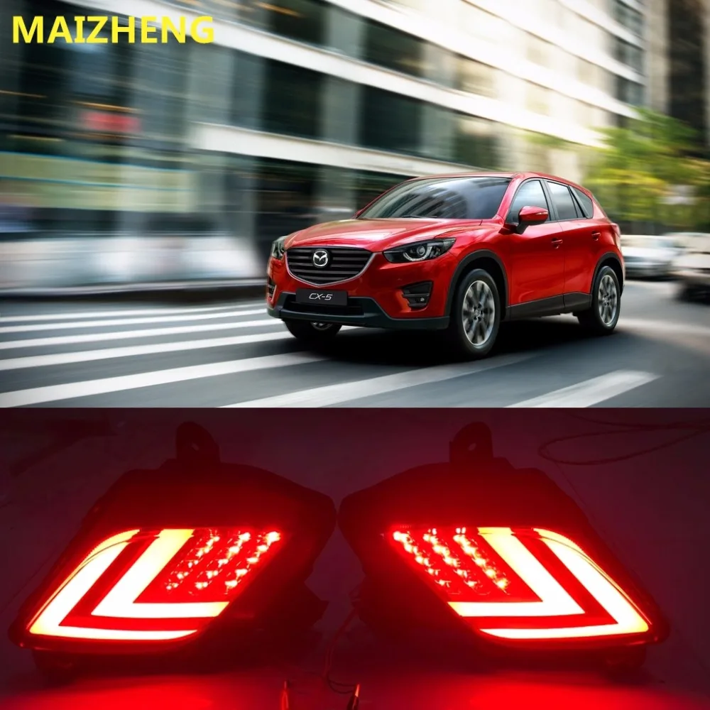 Для Mazda CX-5 cx5 2012 13 14 15 16 DRL Автомобильные светодиодные дневные ходовые огни светильник сигнал поворота и диммер стиль 12В противотуманный фонарь