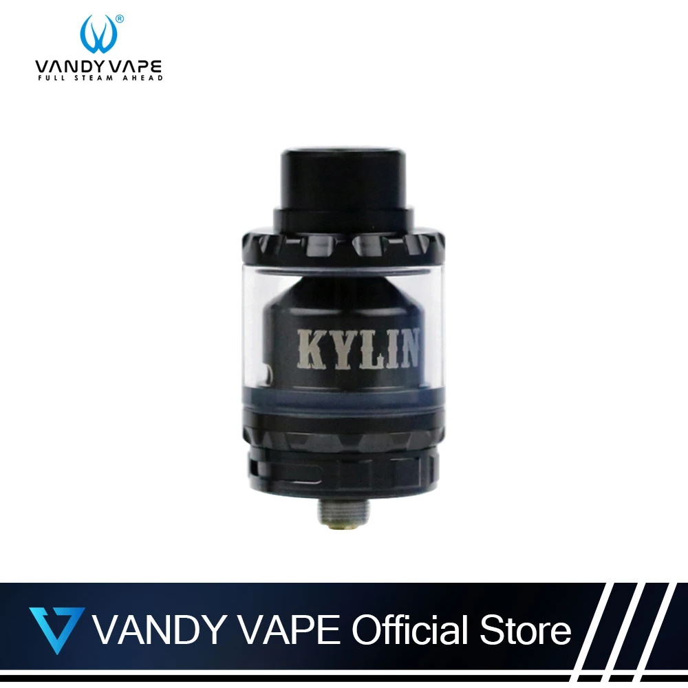 

Original Vandy Vape Kylin RTA Atomizer Vape 2ml/6ml Airflow Adjustable Tank with Single And Dual Coil for Vaporizer Box Mod