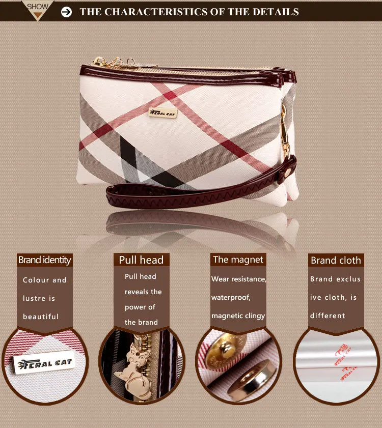 FERAL CAT Buy Cheap Womens Fashion Wallets Online Purses For Ladies Womens Small Leather Shoulder Bags Elegant Bag45