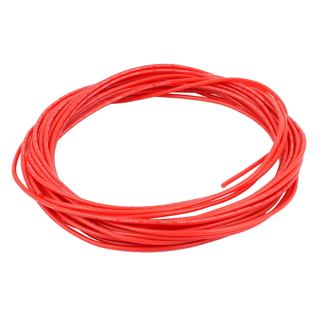 

UXCELL 10M 32.8Ft 22Awg 10Kv Electric Copper Core Flexible Silicone Wire Cable Red For Household Appliance, Lamp Illuminated
