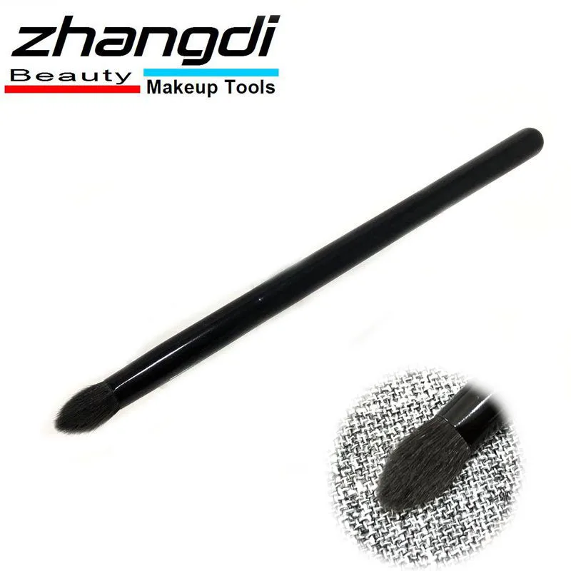 Zhangdi 1 шт. высокое качество дерево пианино черный конические мягкие шерстяные тени для век размазывание макияж кисти Z643035