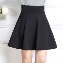 Short Skirt Women Plus Size School Skirt Women Clothing Pleated Short Skirts Ball Gown Inside Shorts Safe Wearing Mini