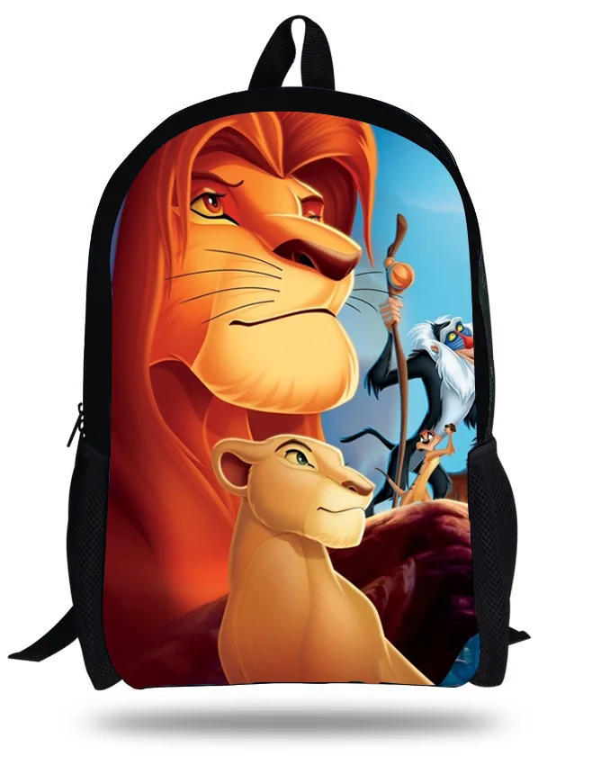Школьная сумка Mochila Infantil Simba King 16 дюймов рождественский подарок для подростков
