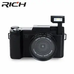 DHL 10 шт./лот p1 Цифровая Камера 1080 P 15fps Full HD 24MP D 3.0 дюйма с Возможностью Поворота ЖК-Экран Видеокамеры Широкоугольный Объектив камеры