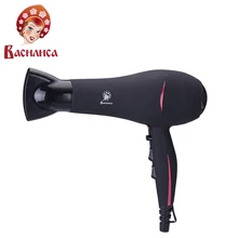 ВАСИЛИСА ФН6-2200 Фен черный с малиновым, Турмалиновая ионизация, 2 режима мощности потока воздуха, Защита от перегрева