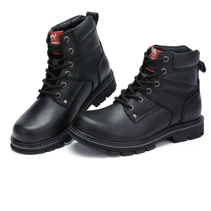 Otoño Inglaterra Piel Hombre Botas Zapatos Genuino Del Tendencia Natural a842329894hs Invierno A842329894az Al Ejército Hombres Nuevas De Libre Herramientas Cuero Salvaje Aire Negro Vaca vfEFE4qwa