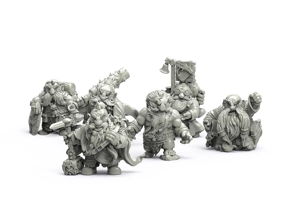 

[Loong Way Miniatures] Durgin Paint Forge The Exclusive Bundle 28mm Resin Miniature