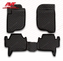 Коврики для Mitsubishi Pajero Sport 2008-2012 4 шт. Коврики Резиновые Нескользящие резиновые подкладке Тюнинг автомобилей аксессуары