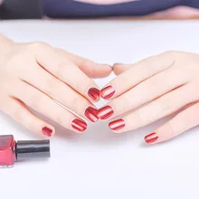 1 шт. Лаковая основа покрытие металлические ногти искусство DIY эффект серебряного зеркала металлическое УФ зеркальный лак для ногтей, метал