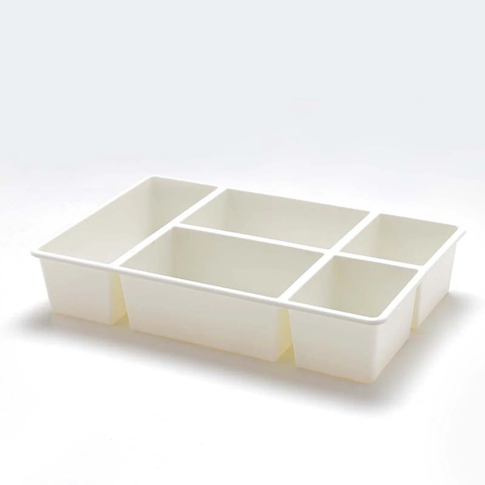 Нижнее белье ящик для хранения носков Органайзер-ящик для хранения макияжа лоток коробка разделитель сетка для хранения разделитель для шкафа комод кухня ванная комната