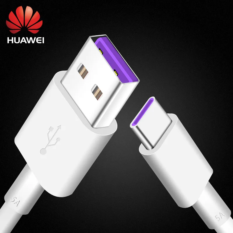

Mate10 Mate9 Pro Lite 5A SuperCharge Cable USB Type C Huawei 100% Original SCP Fast Quick Charging Cable Type-C P10 P9 Plus