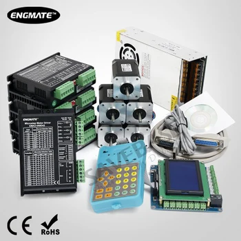 

Pro ENGMATE 5 Axis CNC Kit Nema17 97oz-in Stepper Motor 1.0A-4.2A Stepper Driver