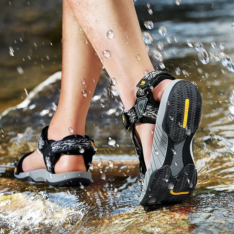 CAMEL CROWN 防水ハイキングサンダル レディース アーチサポート スポーツサンダル 快適なウォーキング ウォーターサンダ 並行輸入品 CAMEL CROWN メンズ 防水 ハイキングサンダル アーチサポート 快適な