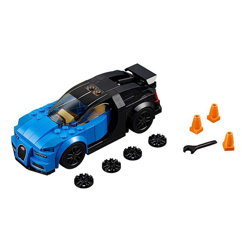 75878 187 шт. техническая серия The Speed Champions модель автомобиля строительные блоки