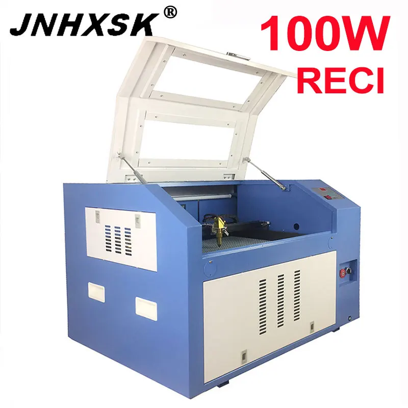 Лазерный гравировальный станок JNHXSK 100 с ЧПУ 4060|Фрезы по дереву| |