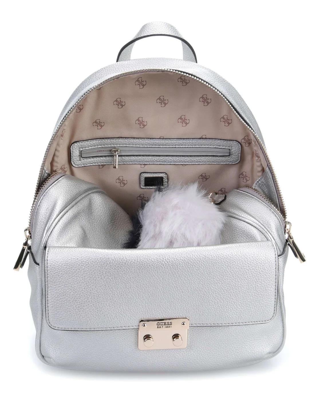 Mochila Guess Plateada Discount Sale, UP TO 52% OFF | www.bravoplaya.com