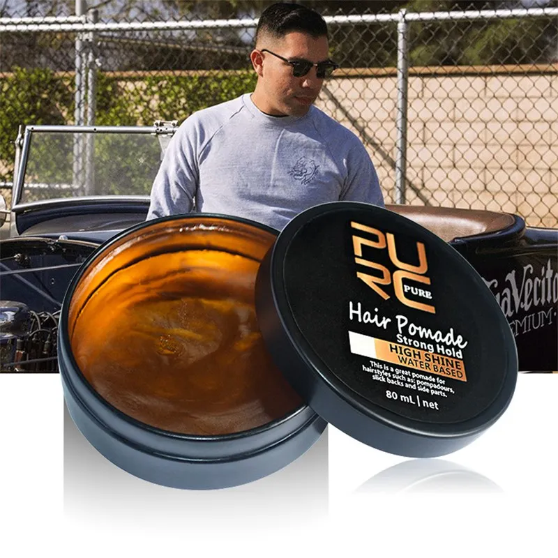 Men Strong Hold High Shine Natural Look Hair Pomade Ancient Hair Cream Product Hair Pomade For Hair Styling New Arrival Hot Sale