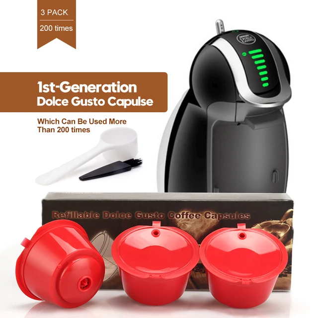 Best Price  Refillable Dolce Gusto coffee Capsule nescafe dolce gusto reusable capsule dolce gusto capsules dolce gusto refill