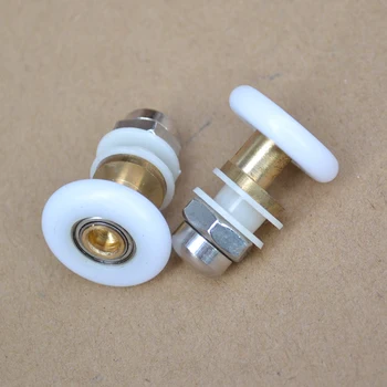 

free shipping eccentric wheel Shower room pulley bathroom shower sliding glass door roller household repari hardware part
