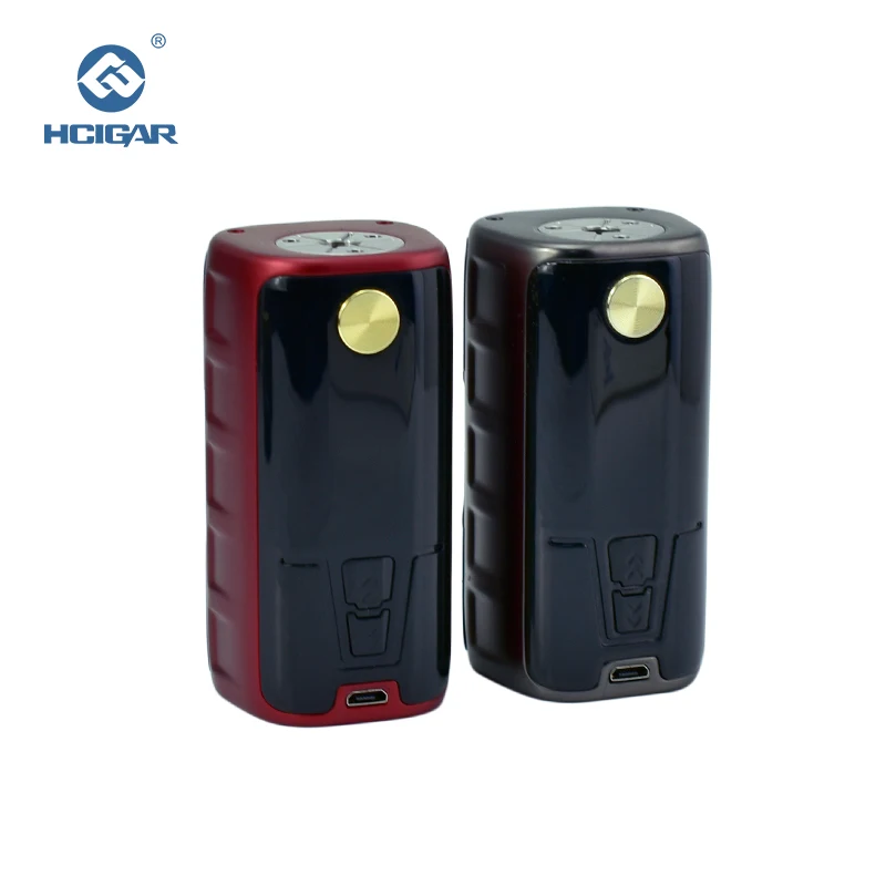 Preise Original HCIGAR PANZER Vaper Mod für Dual 18650 Batterie 7 222W Elektronische Zigarette Box Mod super deal