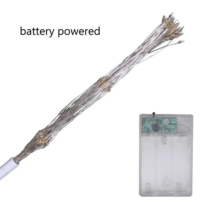 120LEDs LED Firework String Light Solar USB Battery Power Remote Control Fairy String Light Christmas Party Holiday Home Decoration String Lamp (1)