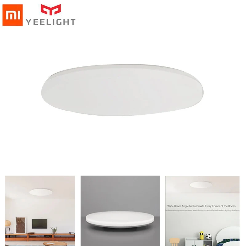 

Yeelight APP WIFI Bluetooth Smart LCD Ceiling Light Wireless Remote Control 32W Controller for Home Hallway White/Starry Version