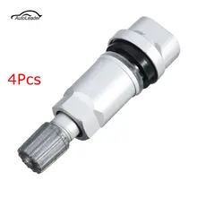 4Pcs TPMS Tyre Pressure Sensor for Peugeot 407 607 807 /Citroen C4 C5 Monitor System Tap Tube Gas Nozzle Repair Kit Tool
