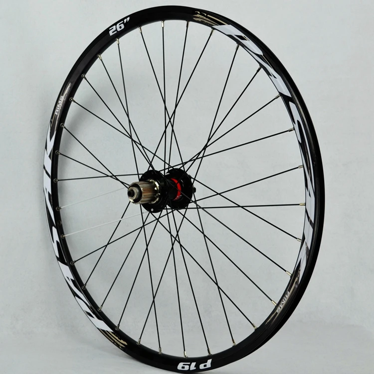 Top mountain bicycle wheels novatec041042 joytech front 2 rear 4 bearing japan hub super smooth wheel wheelset Rim26 27.5 29in 15