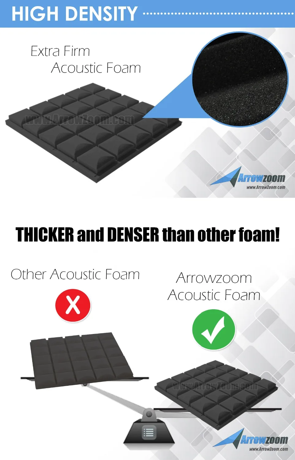 Arrowzoom 24 шт. 19 6x19 6x1 9 дюйма цветная комбинация полусферическая сетчатая плитка