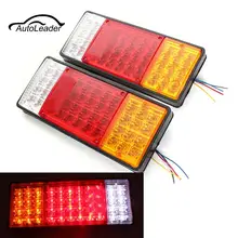 A Pair 44 LED Car Indicator Tail Light UTE Boat Trailer Truck Van For Camper Waterproof Kit
