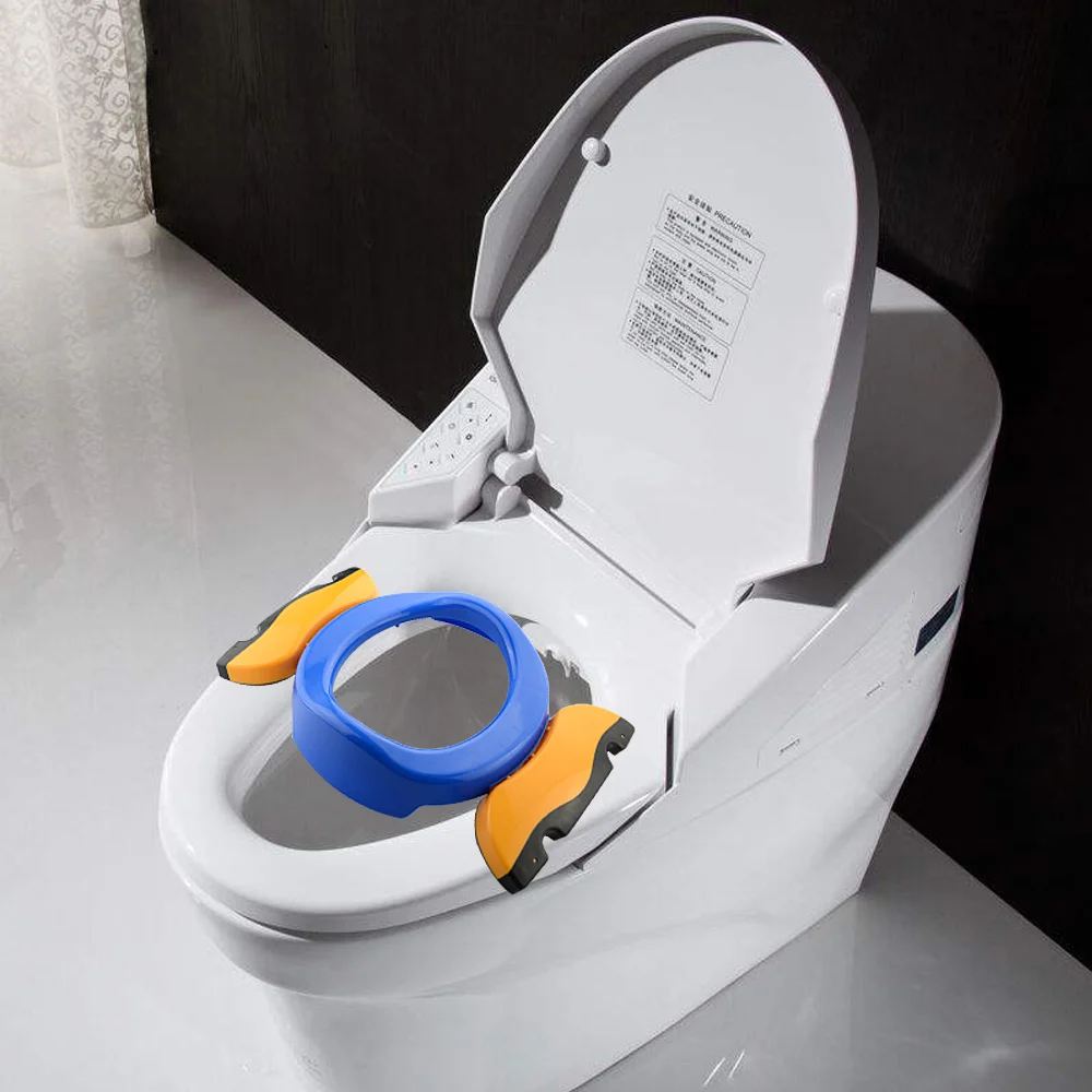 Baby Toilet Training Seat Cover Infant Travel Potty Seat Portable Toilet Seat Kids Trainers Folding Comfortable Chair with Bags