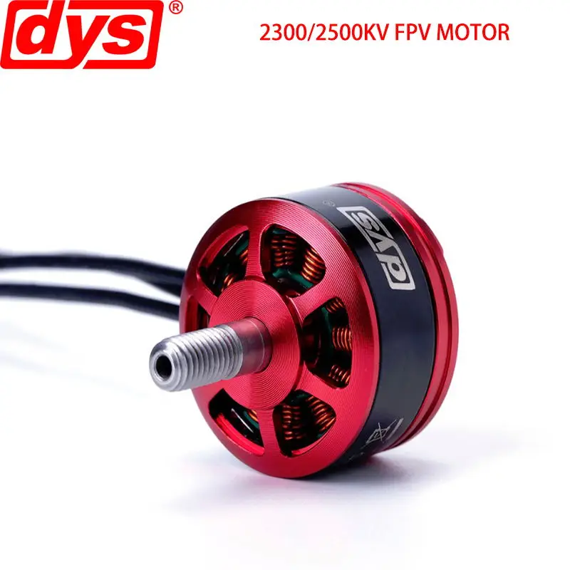 DYS SE2008 2300KV 2550KV FPV racer бесщеточный двигатель полый вал наивысшей тяги для