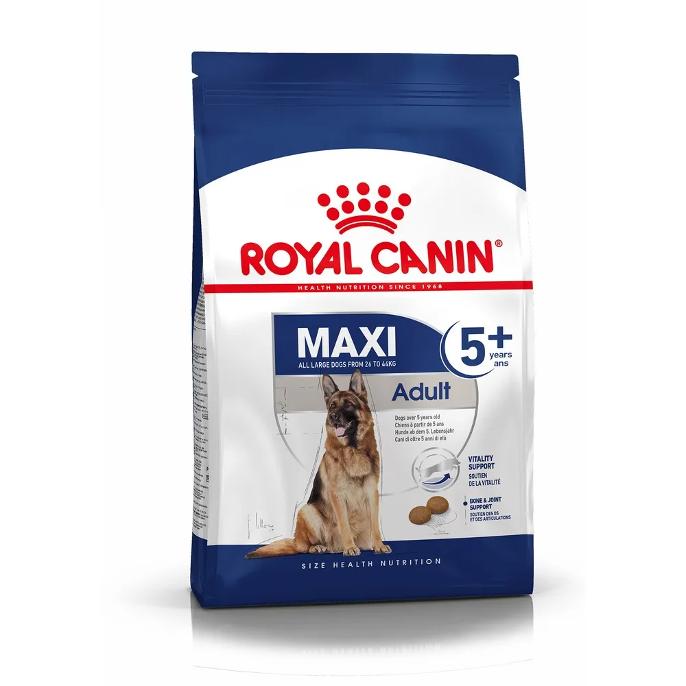 Royal Canin Maxi Adult 5+ корм для собак старше 5 лет крупных пород, 4 кг